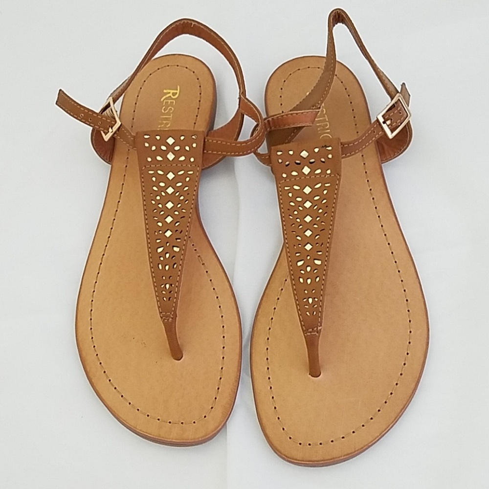 🏖NIB SANDALS BY RESTRICTED🏖